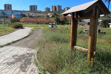 Abandono del Parque de las Mil Palmeras del Valle de Jinámar/TA.